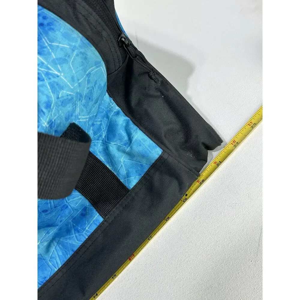 Pelagic Heavy Duty Aqua Blue 50L Duffle Bag Hole